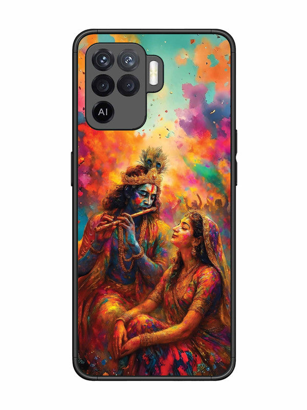 Oppo F19 Pro Radha Krishna Playing Flute