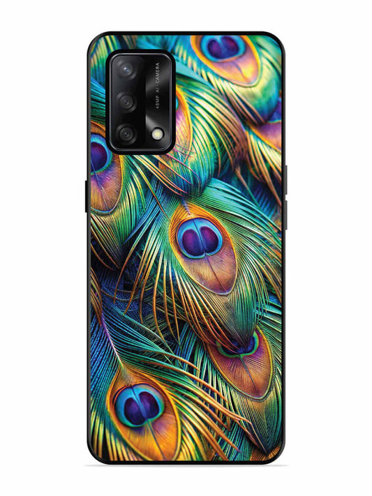 Oppo F19S peacock feather