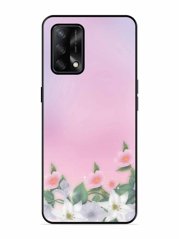 Oppo F19S Pink Floral Elegance