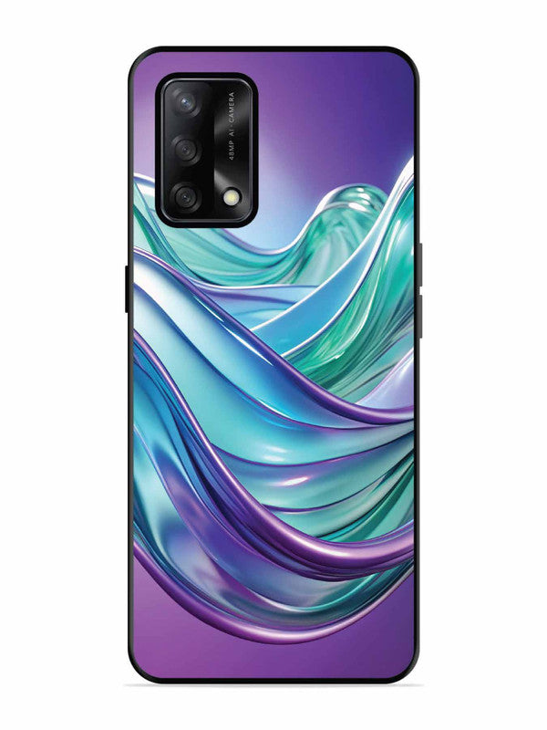 Oppo F19S Mystic Purple Wave
