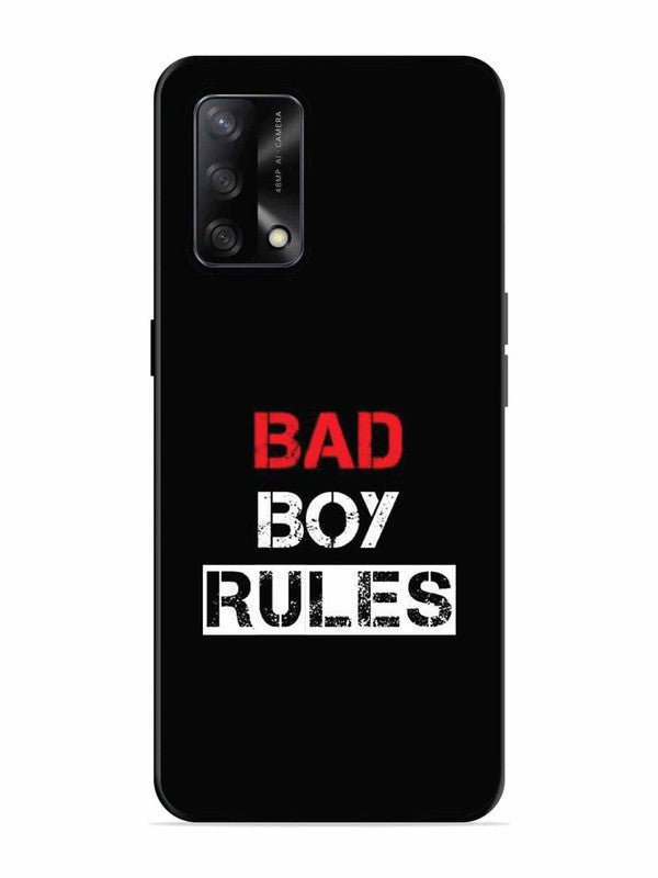 Oppo F19S Bad Boy Rules