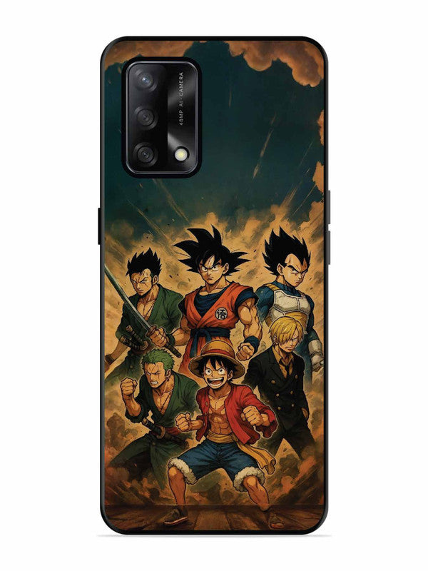 Oppo F19S OnePiece n Dragon Ball Z in one team