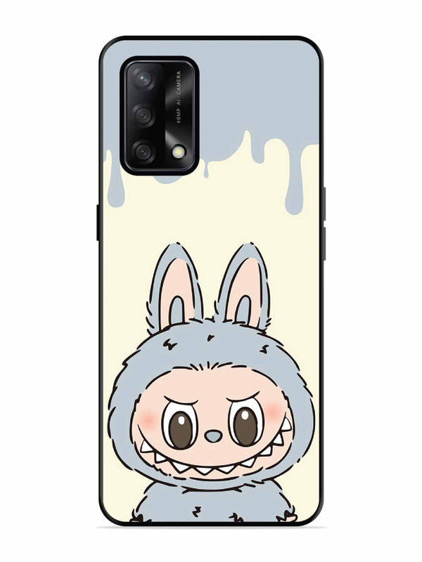 Oppo F19S Labubu Closeup Blue