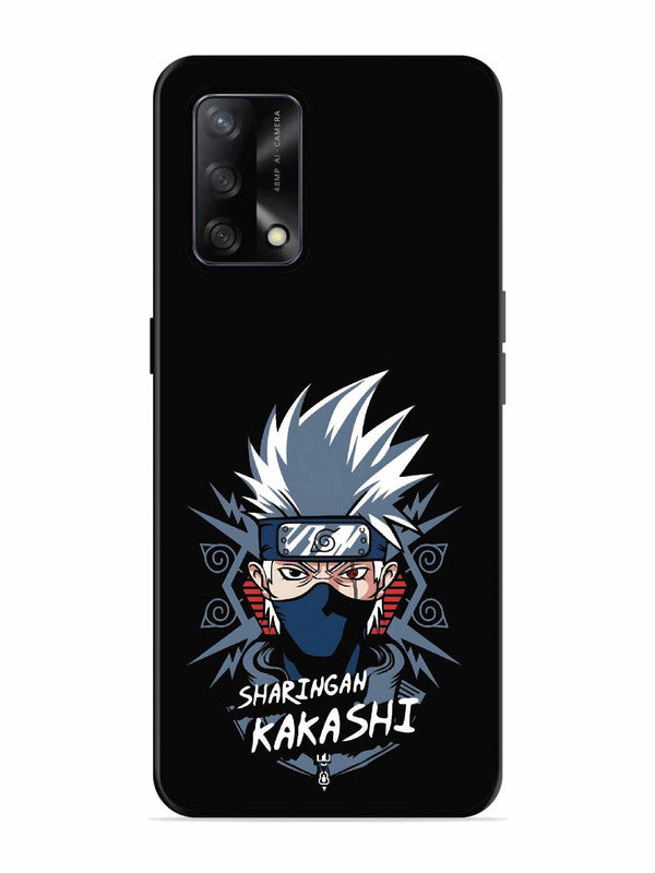 Oppo F19S Anime Ninja Kakashi Mangekyo