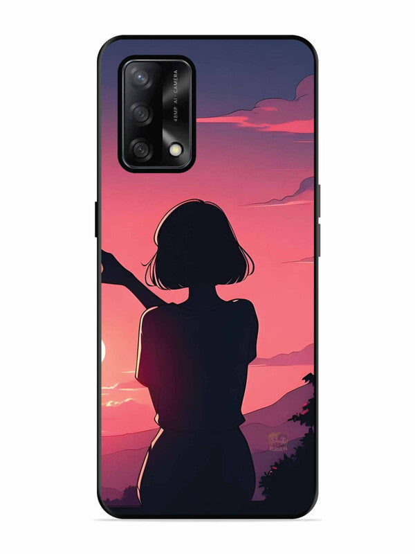 Oppo F19S Love Heart with Hand Girl