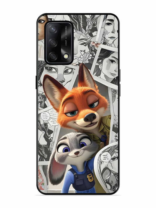 Oppo F19S Cute Nick wilde and judy hopps