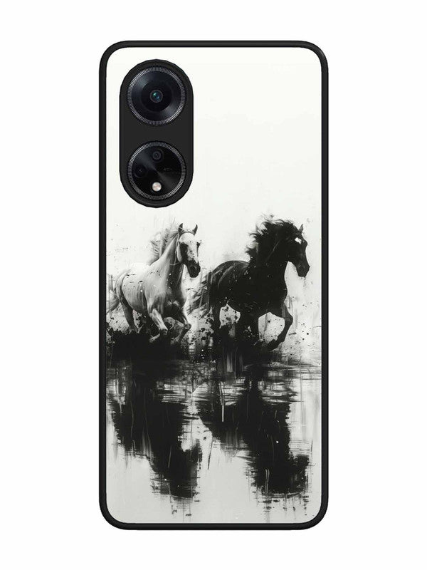Oppo F23 5G Black & White Horse