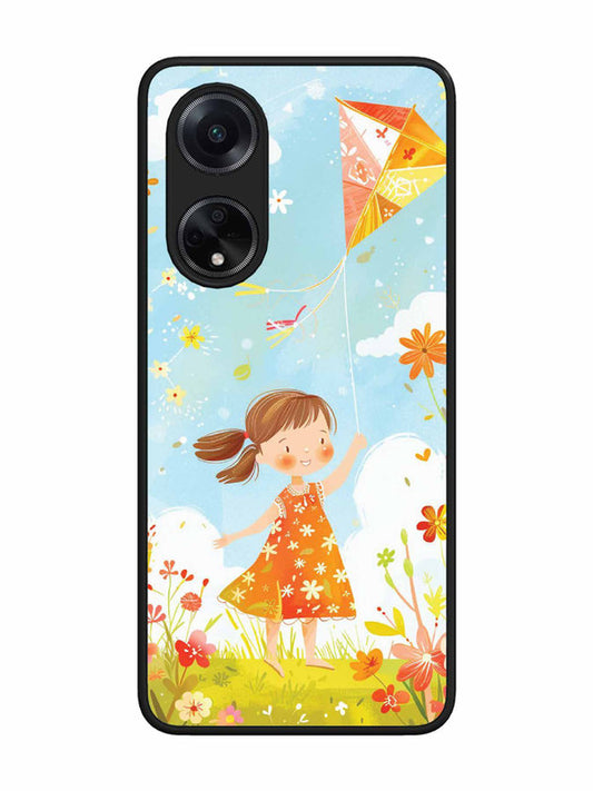Oppo F23 5G Little Girl Kite Flying