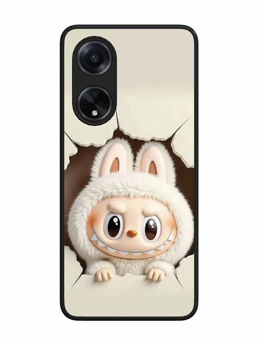 Oppo F23 5G Labubu from Cracked Wall
