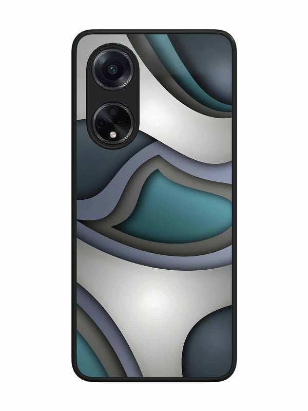 Oppo F23 5G Slate Blue Gradient Wave