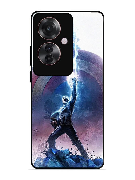 Oppo F25 Pro 5G captain-america-thor-hammer-lightning