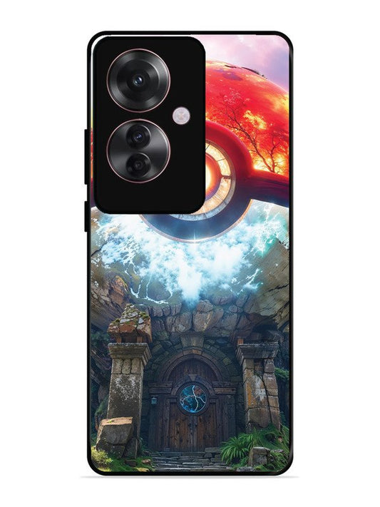Oppo F25 Pro 5G Cartoon-ball-house-anime
