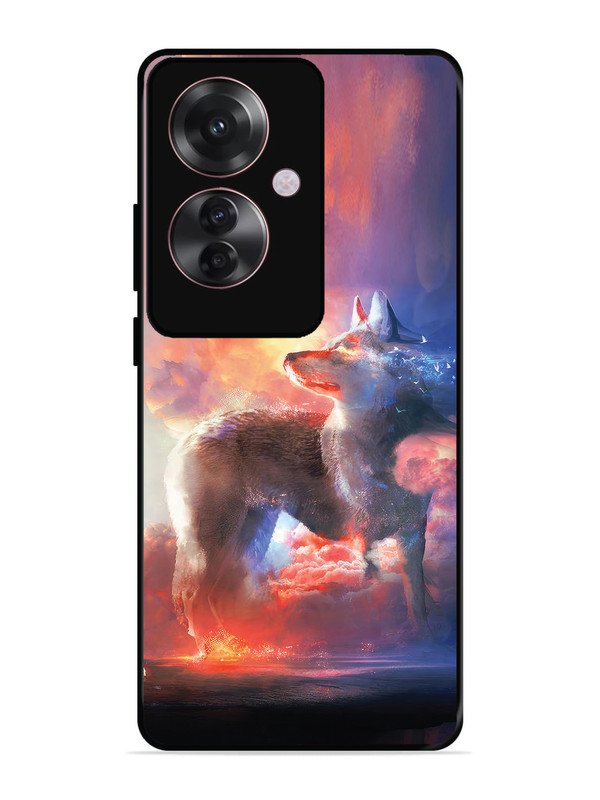Oppo F25 Pro 5G wolf-fantasy-animal