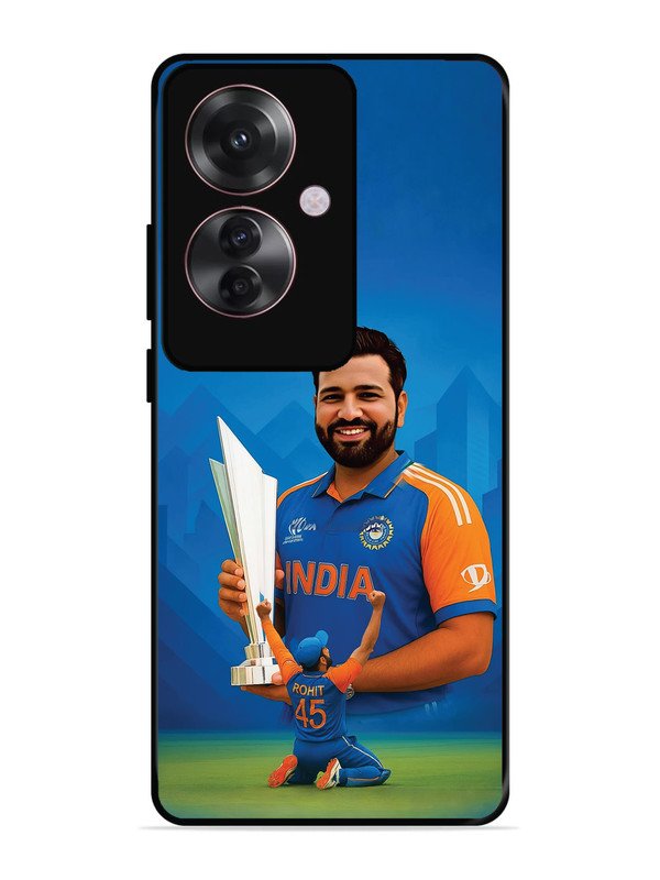Oppo F25 Pro 5G Rohit Sharma Cricketer