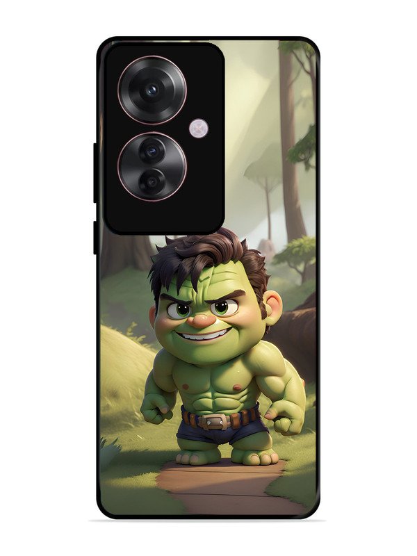 Oppo F25 Pro 5G cute baby hulk