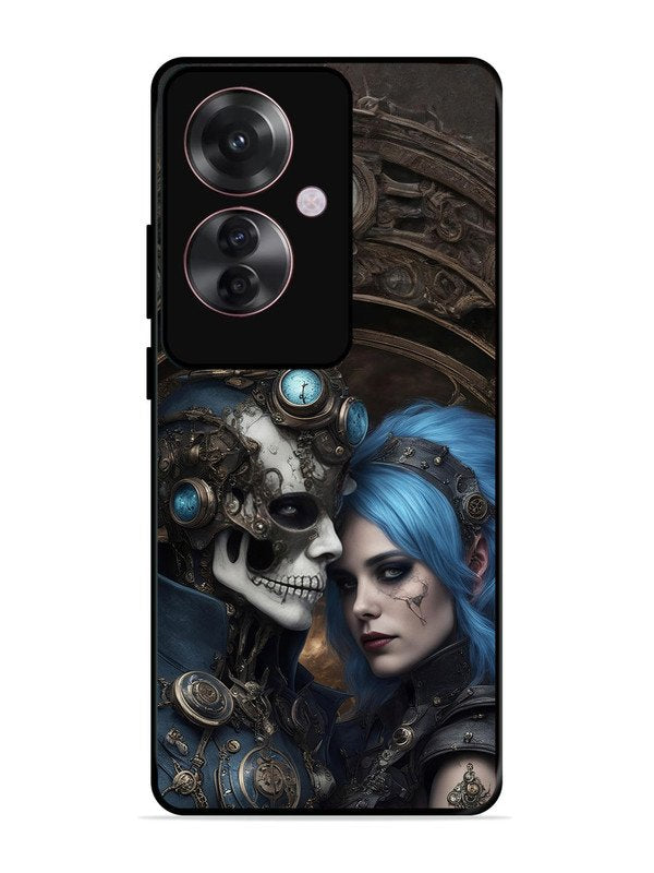 Oppo F25 Pro 5G Skeleton & Devil Girl