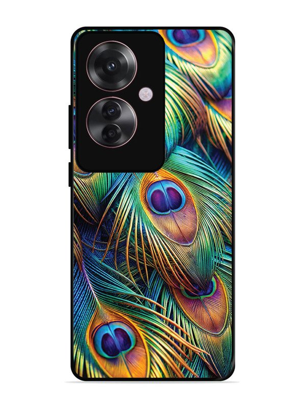 Oppo F25 Pro 5G peacock feather