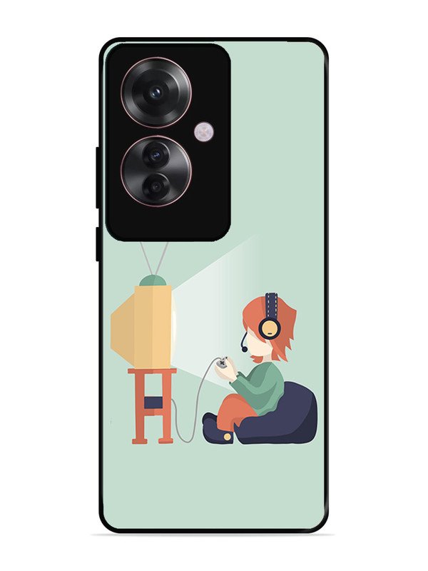 Oppo F25 Pro 5G Kid Playing Game