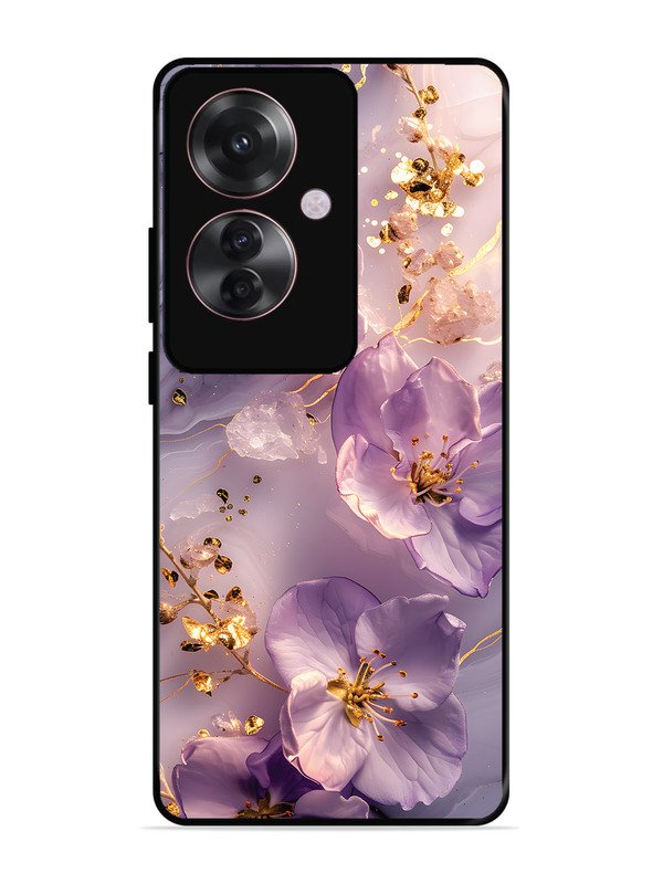 Oppo F25 Pro 5G Orchid with Golden Safron
