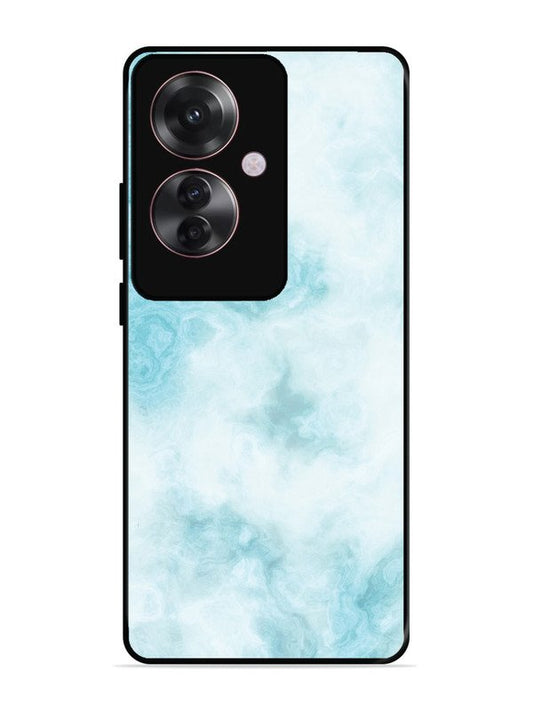 Oppo F25 Pro 5G Light Blue with White Ocean Marble