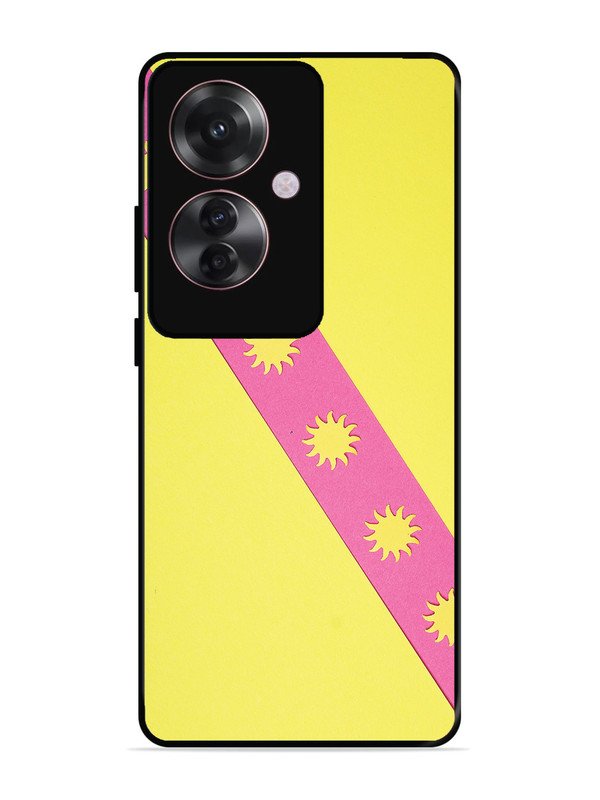 Oppo F25 Pro 5G Pick Strip on Yellow Colour
