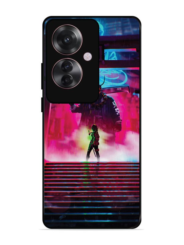 Oppo F25 Pro 5G Cyberpunk Yokai Monster