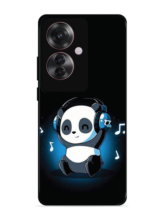 Oppo F25 Pro 5G Panda Listening Music