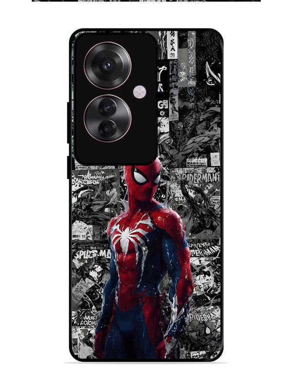 Oppo F25 Pro 5G Spiderman Highlighted on News Paper