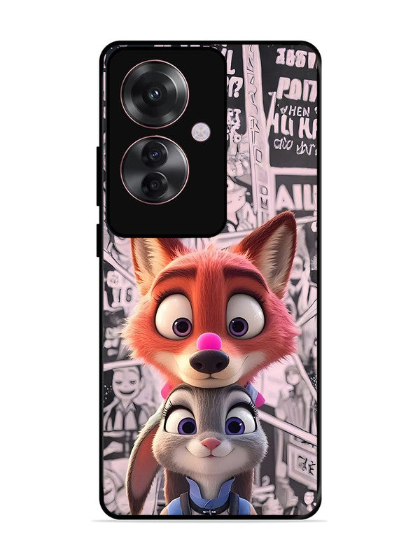 Oppo F25 Pro 5G Cute Nick wilde and judy hopps 2