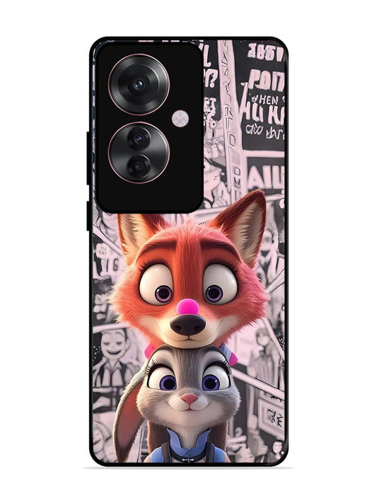 Oppo F25 Pro 5G Cute Nick wilde and judy hopps 2