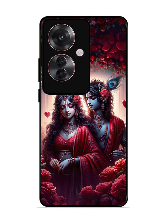 Oppo F25 Pro 5G | 2D Metal | Couples in Red theme like Radha Krishna | OP-F25P-458