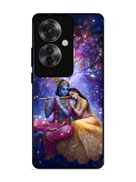 Oppo F25 Pro 5G | 2D Metal | Radha Krishna Enjoying Flute | OP-F25P-459