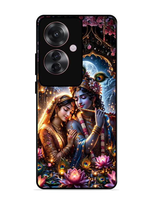 Oppo F25 Pro 5G | 2D Metal | Radha Krishna Enjoying Flute 2 | OP-F25P-461