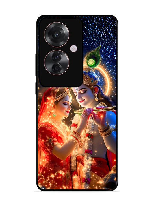 Oppo F25 Pro 5G | 2D Metal | Radha Krishna posing with flute | OP-F25P-462
