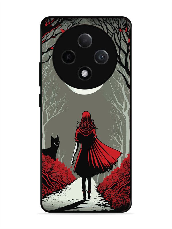 oppo f27 pro plus 5g Scarlet Girl in Red Forest