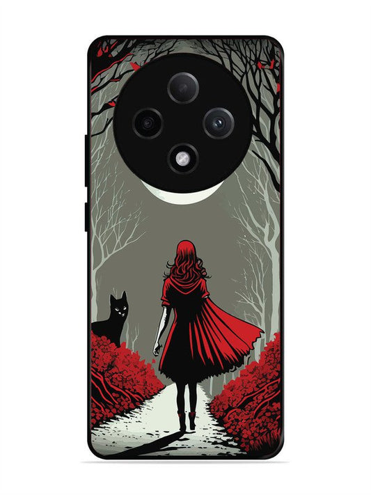 oppo f27 pro plus 5g Scarlet Girl in Red Forest