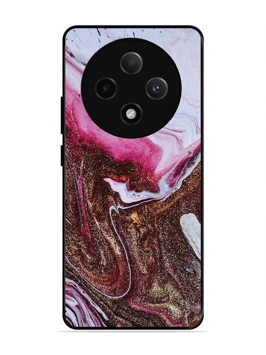 oppo f27 pro plus 5g Elegant Rose & Gold Marble