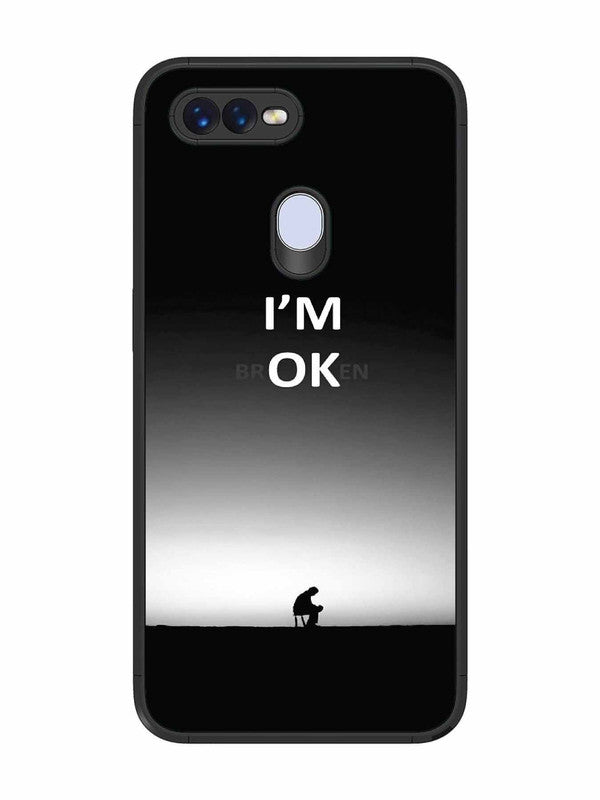 Oppo F9 I'm Broken A man on Chair Alone