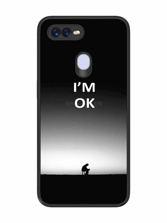 Oppo F9 I'm Broken A man on Chair Alone