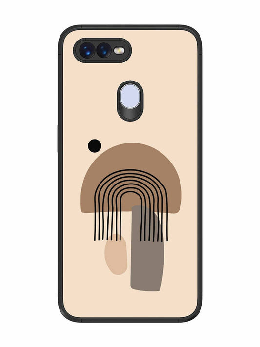 Oppo F9 Mushroom Illustration