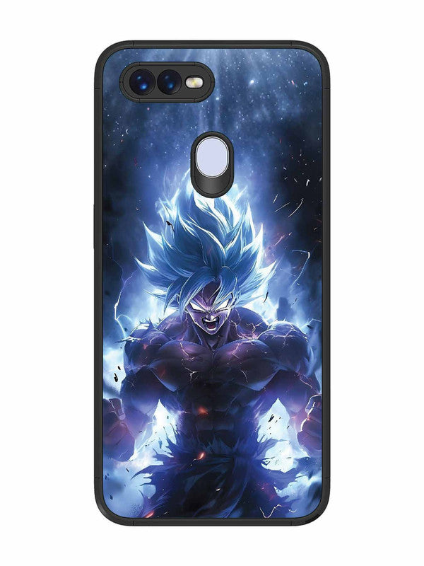Oppo F9 Super Saiyan Blue and Angry