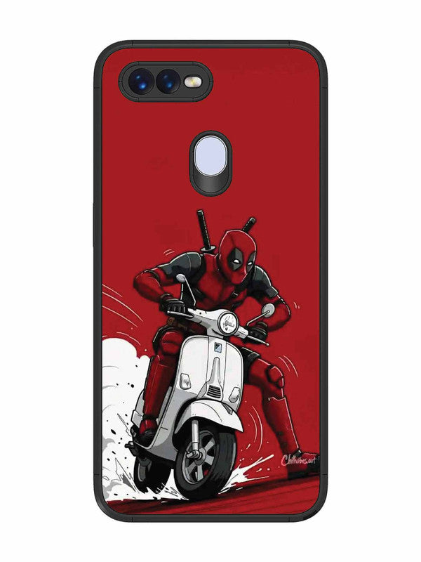 Oppo F9 Deapool and Scooty