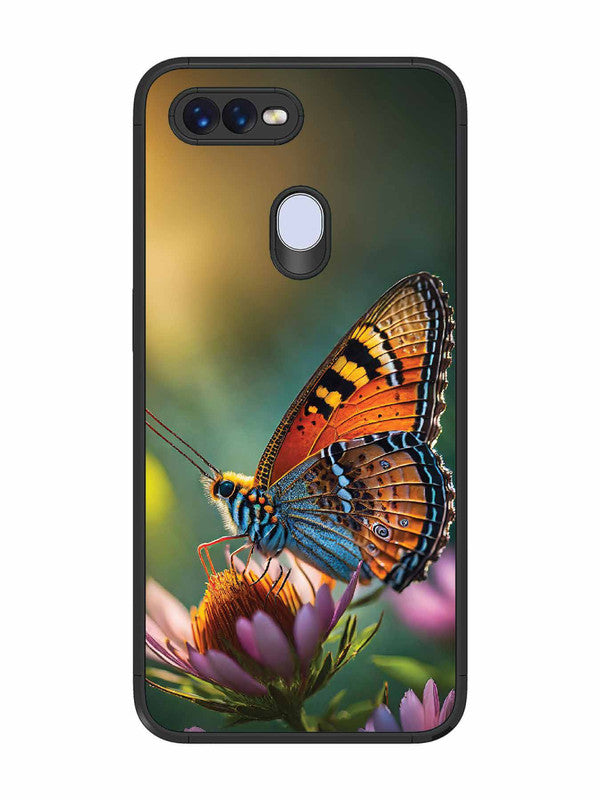 Oppo F9 Golden Hour Monarch Butterfly