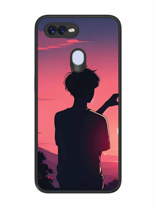 Oppo F9 Love Heart with Hand Boy