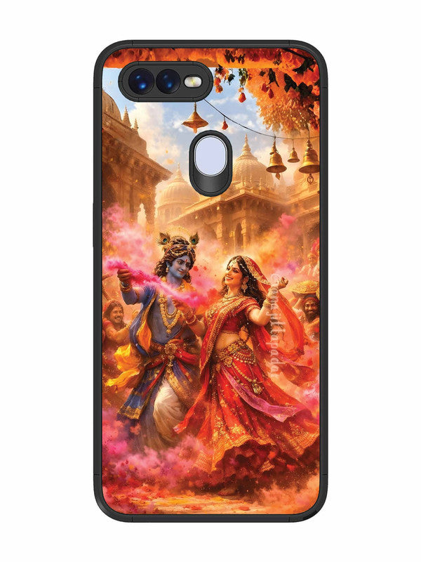 Oppo F9 Radha Krishna Playing Holi