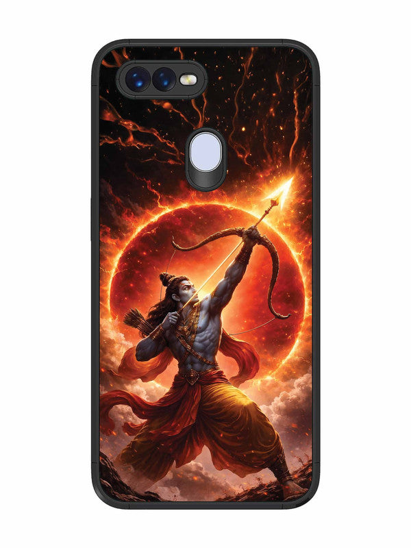 Oppo F9 Lord Ram with Bow and arrow