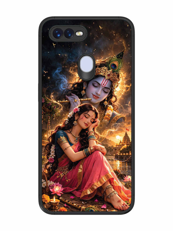 Oppo F9 Radha thinking of Krishna