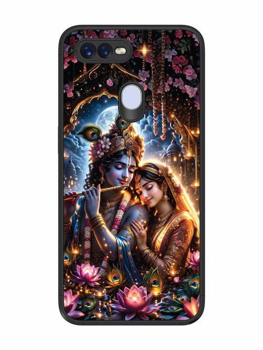 Oppo F9 Radha Krishna Enjoying Flute 2