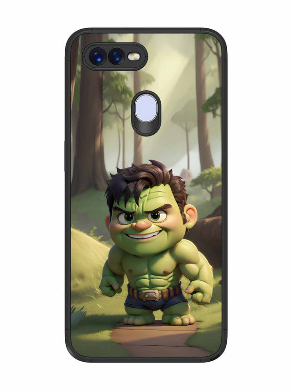 Oppo F9 Pro cute baby hulk