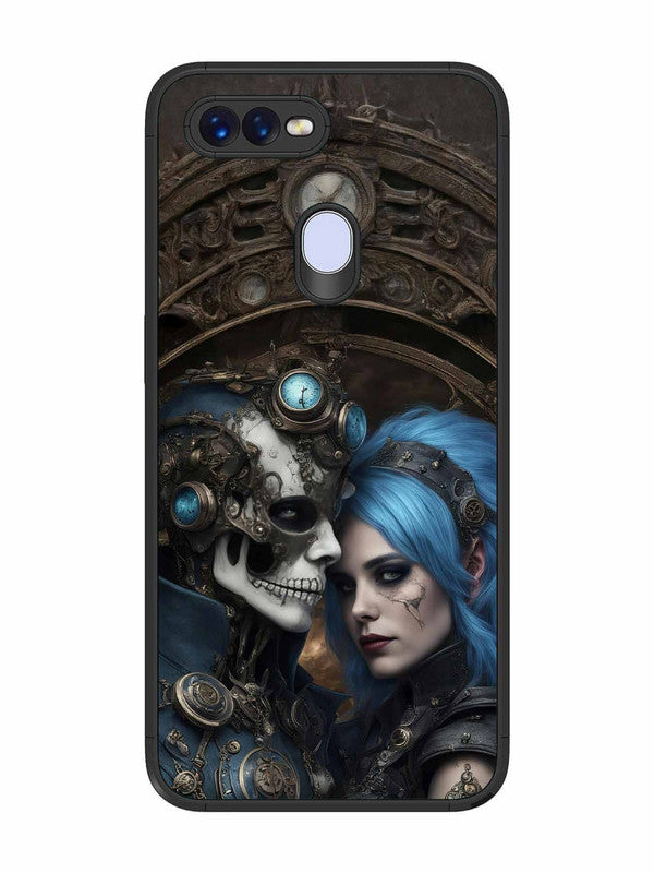 Oppo F9 Pro Skeleton & Devil Girl